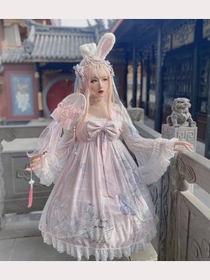 Diamond Honey Butterfly Dream Lolita Dress OP (DH195)